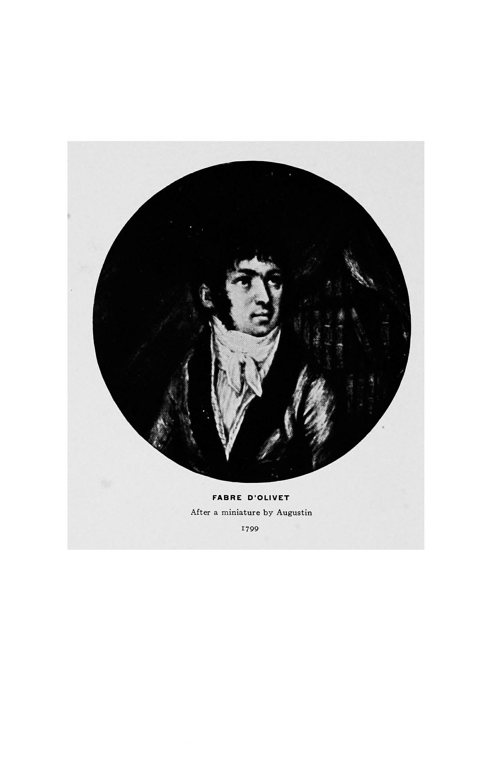 Illustration: FABRE D'OLIVET
